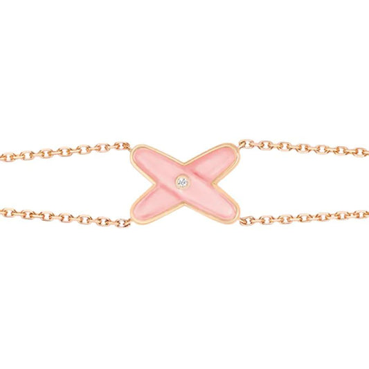 ¡®Sprite Jewelry¡¯JEUX BRACELET PINK MOP PINK GOLD 1 DIAMOND