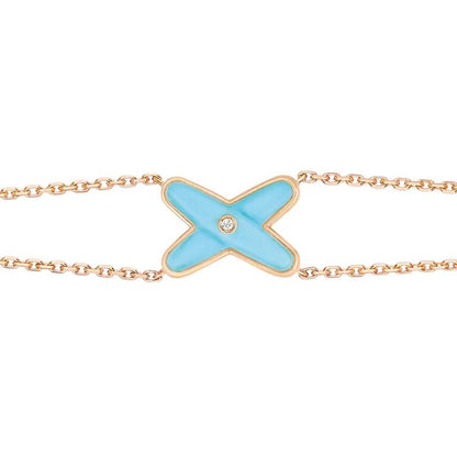 ¡®Sprite Jewelry¡¯JEUX BRACELET TURQUOISE PINK GOLD 1 DIAMOND