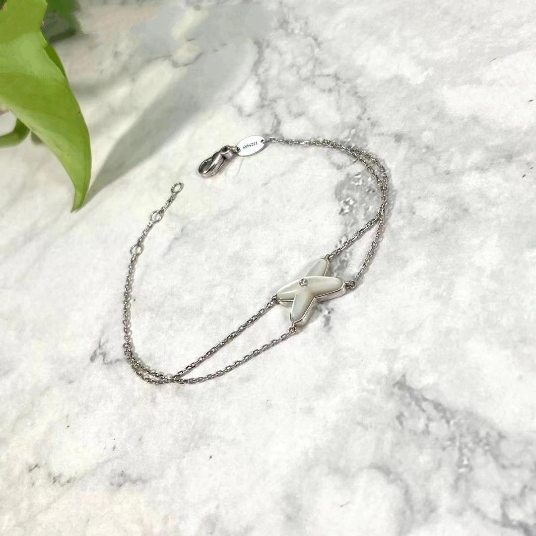 ¡®Sprite Jewelry¡¯JEUX BRACELET WHITE MOP SILVER 1 DIAMOND
