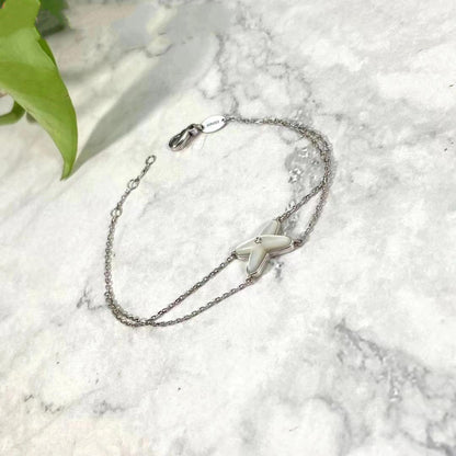 ¡®Sprite Jewelry¡¯JEUX BRACELET WHITE MOP SILVER 1 DIAMOND
