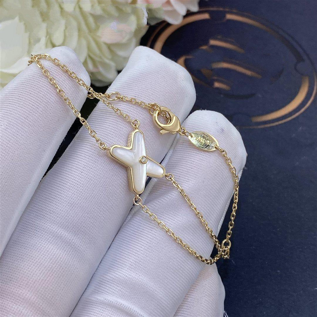 ¡®Sprite Jewelry¡¯JEUX BRACELET WHITE MOP GOLD 1 DIAMOND