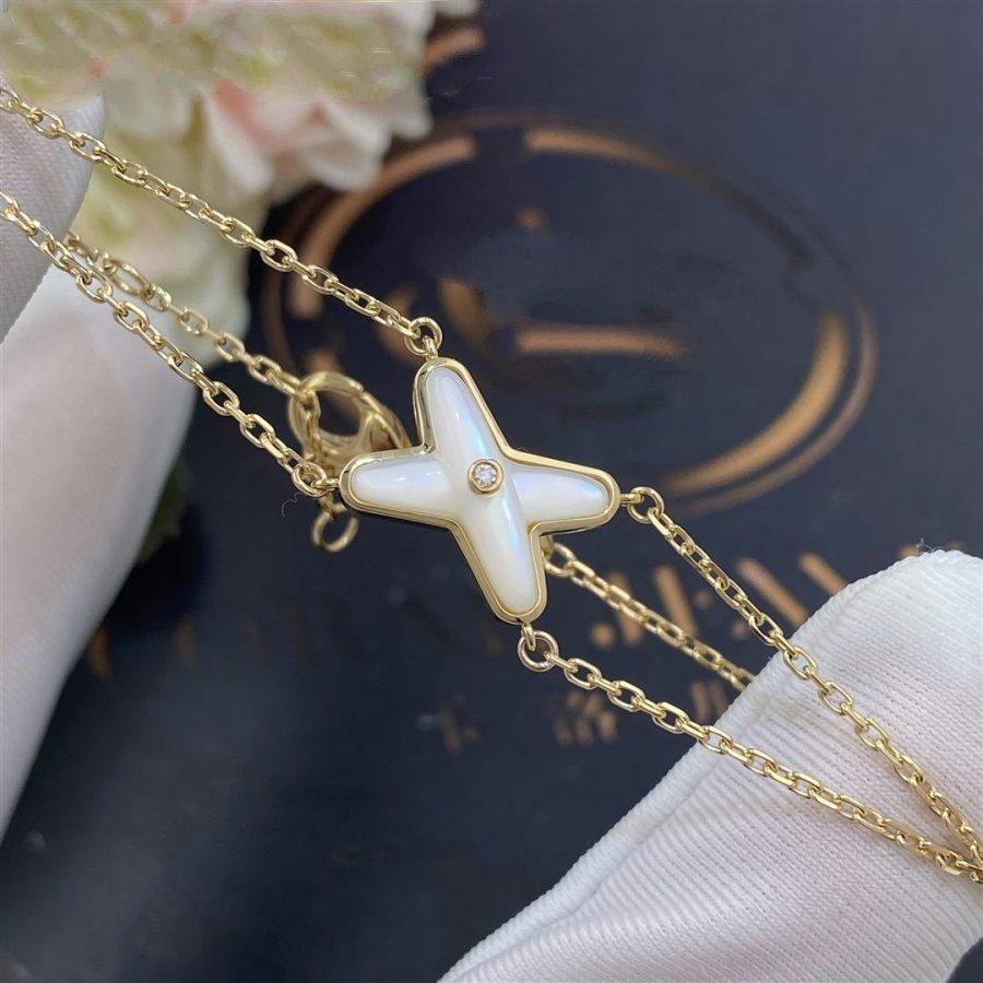 ¡®Sprite Jewelry¡¯JEUX BRACELET WHITE MOP GOLD 1 DIAMOND