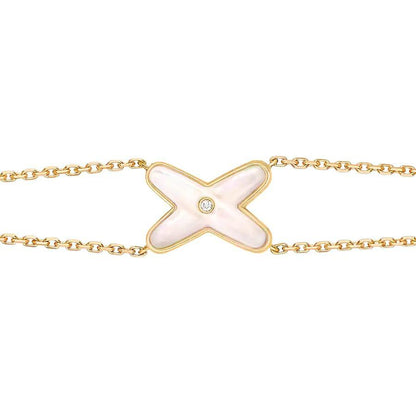 ¡®Sprite Jewelry¡¯JEUX BRACELET WHITE MOP GOLD 1 DIAMOND