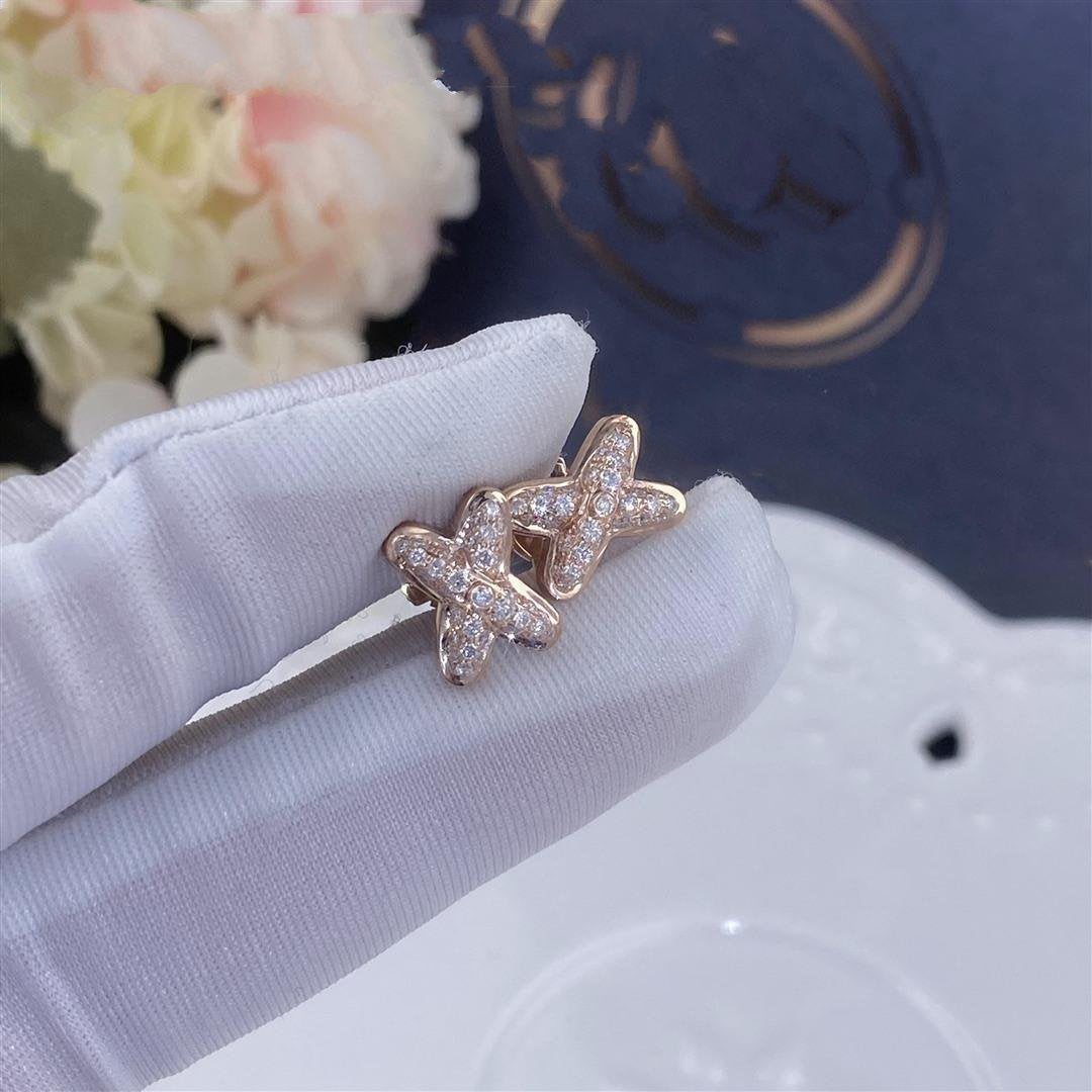 ¡®Sprite Jewelry¡¯JEUX DE PINK GOLD DIAMOND EARRINGS