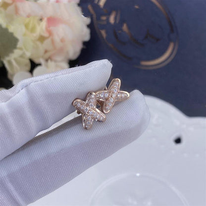 ¡®Sprite Jewelry¡¯JEUX DE PINK GOLD DIAMOND EARRINGS