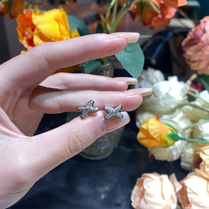 ¡®Sprite Jewelry¡¯JEUX DE SILVER DIAMOND EARRINGS