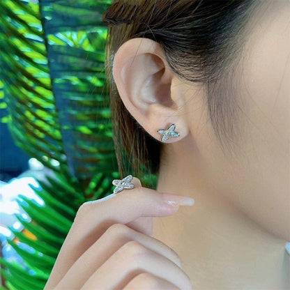 ¡®Sprite Jewelry¡¯JEUX DE SILVER DIAMOND EARRINGS