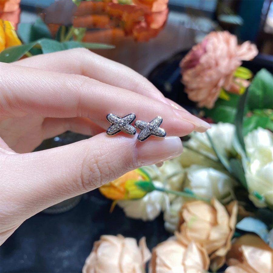 ¡®Sprite Jewelry¡¯JEUX DE SILVER DIAMOND EARRINGS