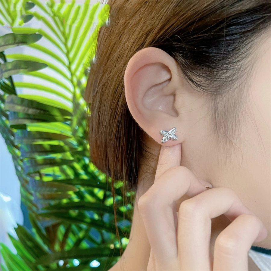 ¡®Sprite Jewelry¡¯JEUX DE SILVER DIAMOND EARRINGS