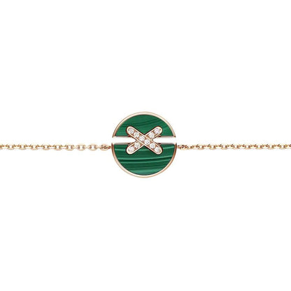 ¡®Sprite Jewelry¡¯JEUX DE BRACELET MALACHITE PINK GOLD DIAMONDS