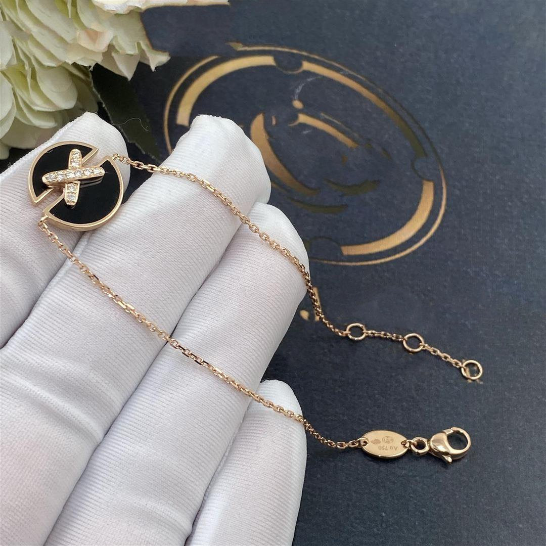 ¡®Sprite Jewelry¡¯JEUX DE BRACELET ONYX PINK GOLD DIAMOND