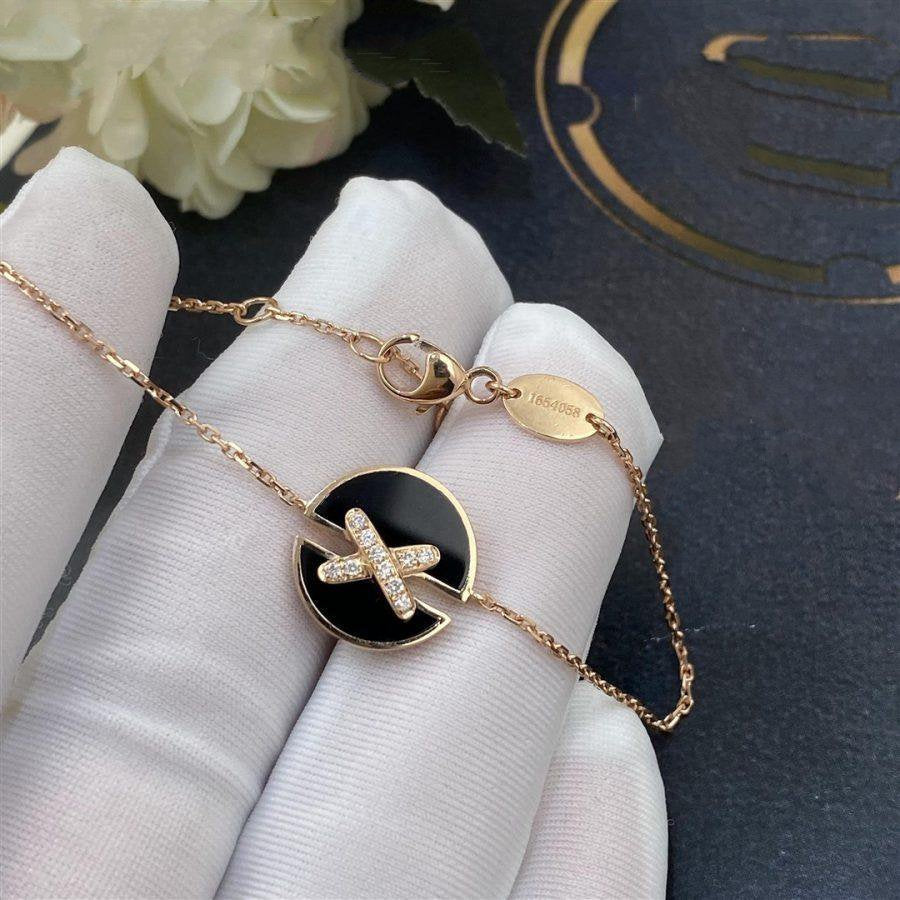 ¡®Sprite Jewelry¡¯JEUX DE BRACELET ONYX PINK GOLD DIAMOND