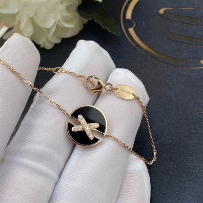 ¡®Sprite Jewelry¡¯JEUX DE BRACELET ONYX PINK GOLD DIAMOND