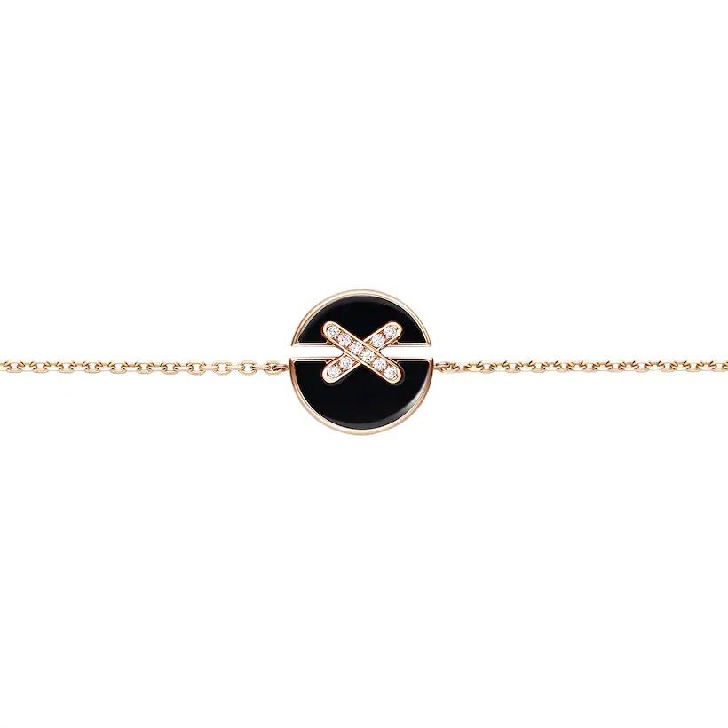 ¡®Sprite Jewelry¡¯JEUX DE BRACELET ONYX PINK GOLD DIAMOND