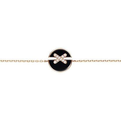¡®Sprite Jewelry¡¯JEUX DE BRACELET ONYX PINK GOLD DIAMOND