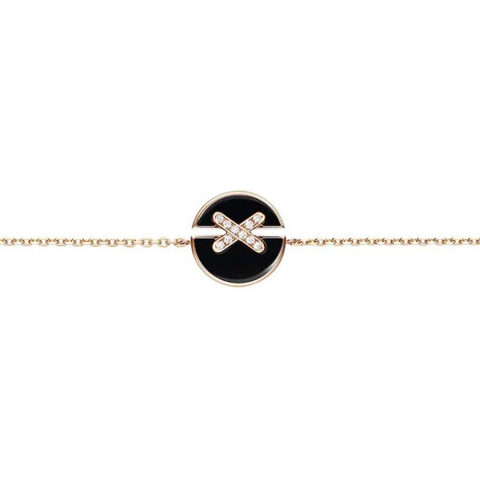 ¡®Sprite Jewelry¡¯JEUX DE BRACELET ONYX PINK GOLD DIAMOND