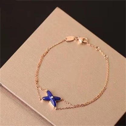 ¡®Sprite Jewelry¡¯Hollow Design Four-Leaf Clover Flower Shape Ring