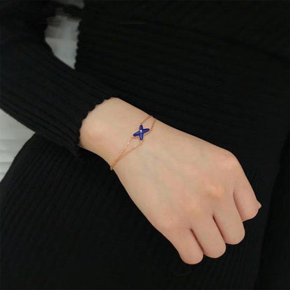 ¡®Sprite Jewelry¡¯Hollow Design Four-Leaf Clover Flower Shape Ring