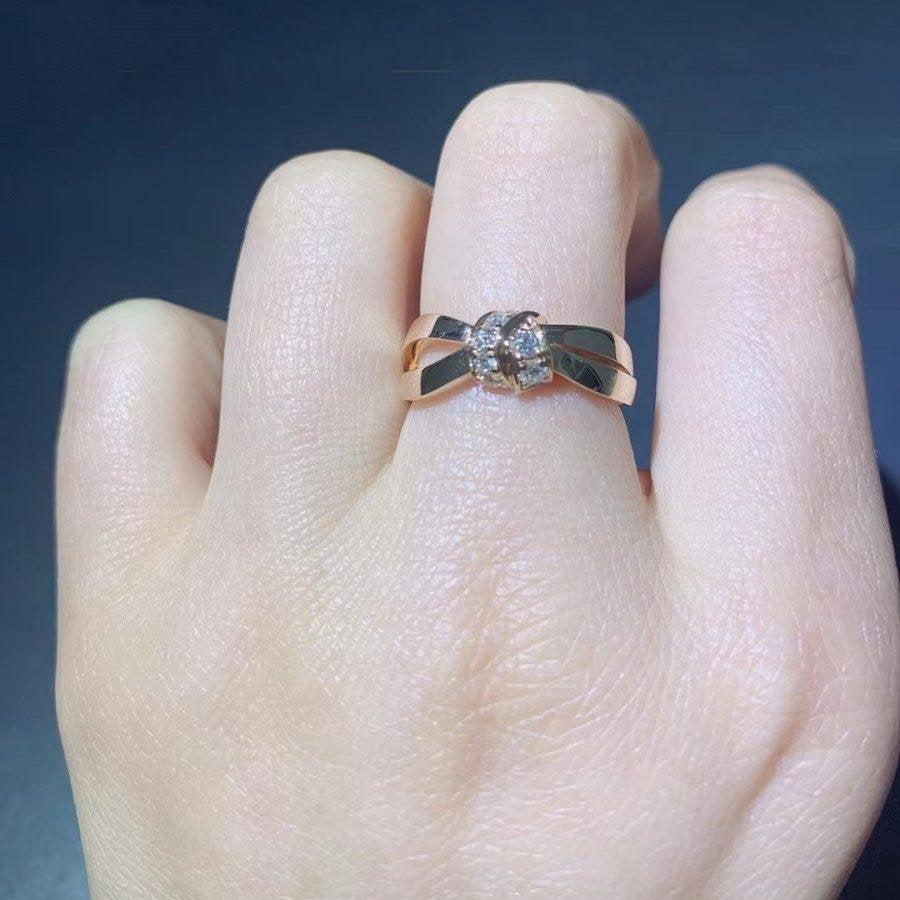 ¡®Sprite Jewelry¡¯LIENS RING PINK GOLD DIAMOND