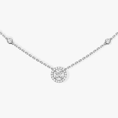 [Sprite Jewelry]Diamond Necklace 0,20ct Brilliant Shape Joy