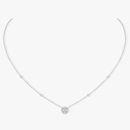 [Sprite Jewelry]Diamond Necklace 0,20ct Brilliant Shape Joy