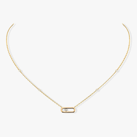 [Sprite Jewelry]MOVE UNO DIAMOND NECKLACE