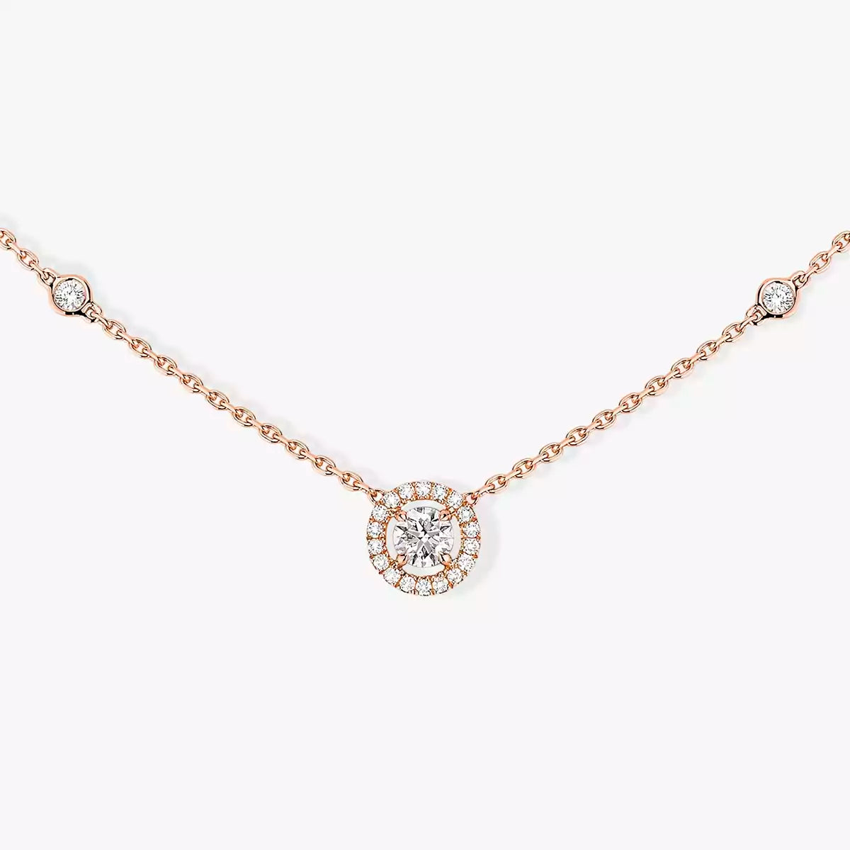 [Sprite Jewelry]Diamond Necklace 0,20ct Brilliant Shape Joy