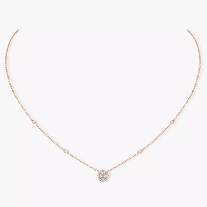 [Sprite Jewelry]Diamond Necklace 0,20ct Brilliant Shape Joy