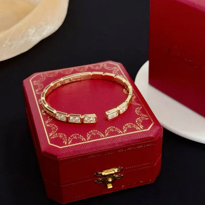 [Sprite Jewelry]LOVE DIAMOND OPEN BRACELET