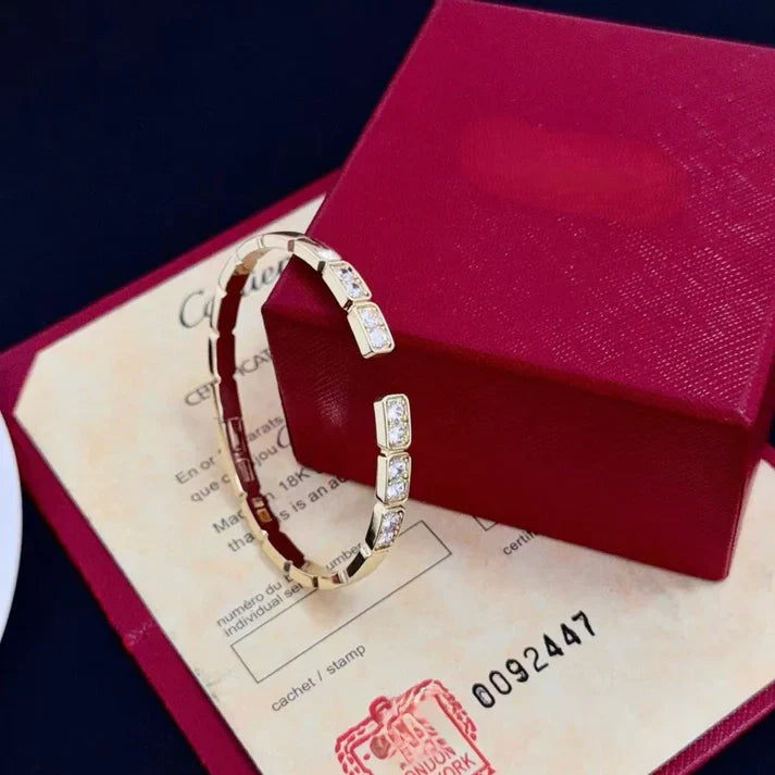 [Sprite Jewelry]LOVE DIAMOND OPEN BRACELET