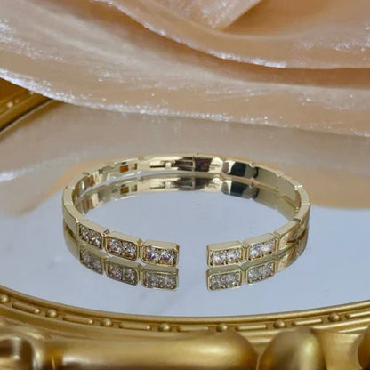 [Sprite Jewelry]LOVE DIAMOND OPEN BRACELET