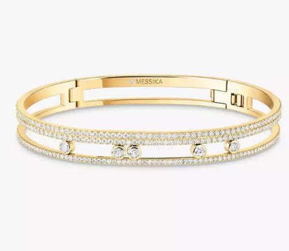 [Sprite Jewelry]M Roman Full Diamond Bracelet