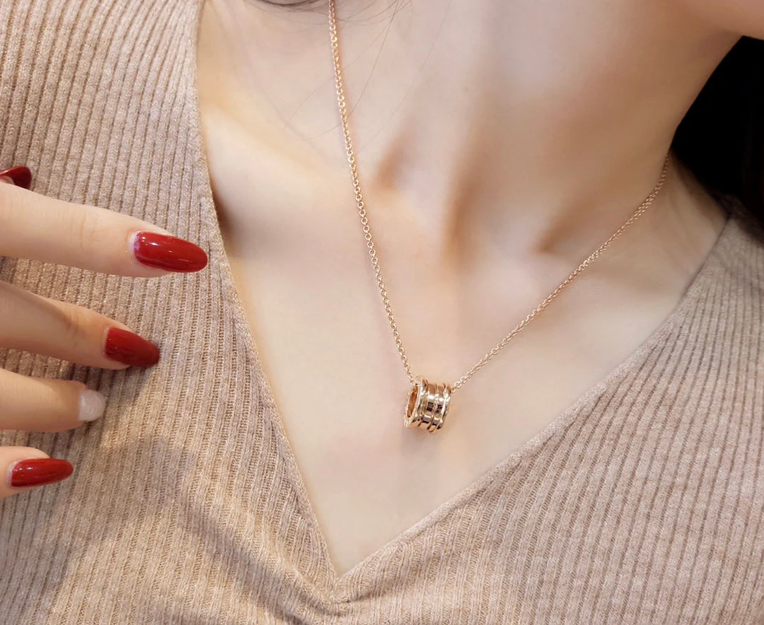 [Sprite Jewelry]ZERO 1 PINK GOLD NECKLACE