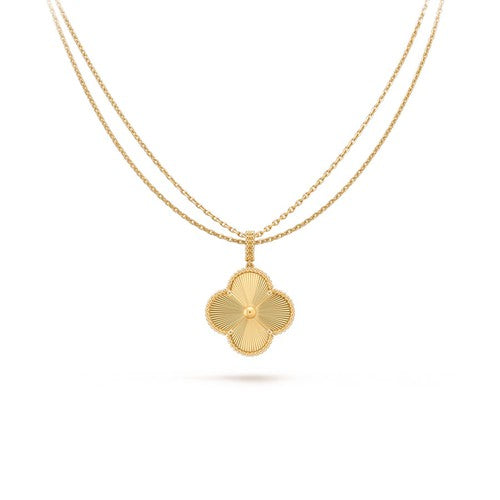 ¡®Sprite Jewelry¡¯CLOVER 25MM PEDANT NECKLACE GOLD