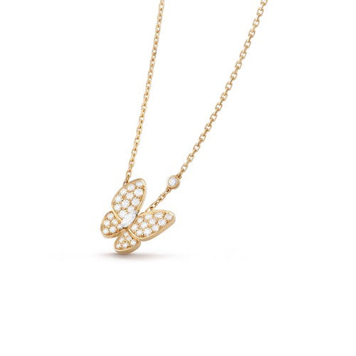 ¡®Sprite Jewelry¡¯BUTTERFLY DIAMOND NECKLACE