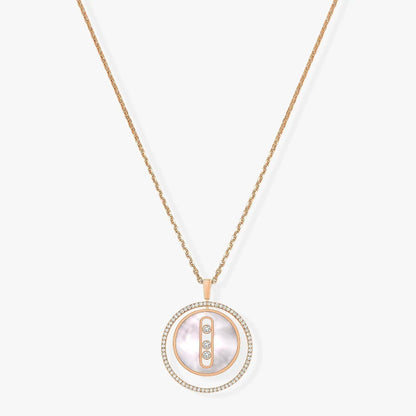 [Sprite Jewelry]LUCKY MOVE MM NACRE BLANCHE DIAMOND NECKLACE