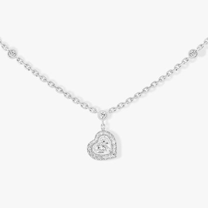 [Sprite Jewelry]JOY HEART DIAMOND NECKLACE