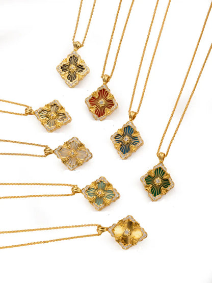 [Sprite Jewelry] B.C.L BIG SIZE ENAMEL NECKLACE£¨Various