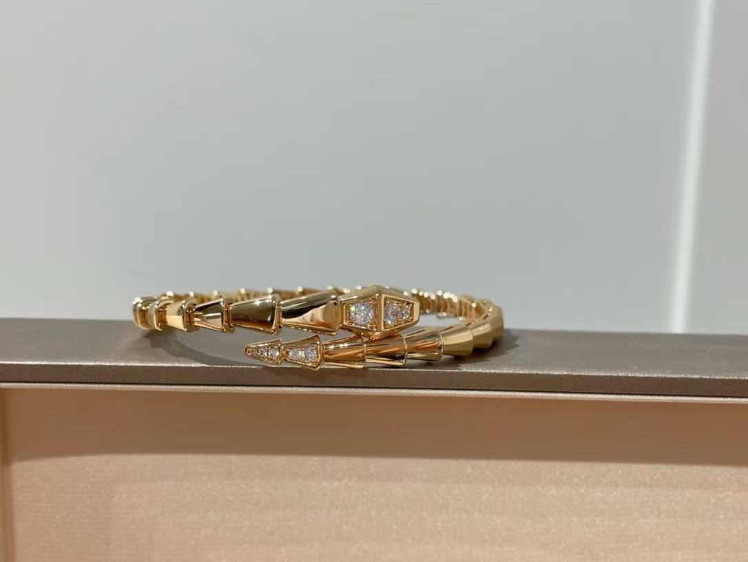 [Sprite Jewelry]The Moissanite Serpent Bracelet Collection