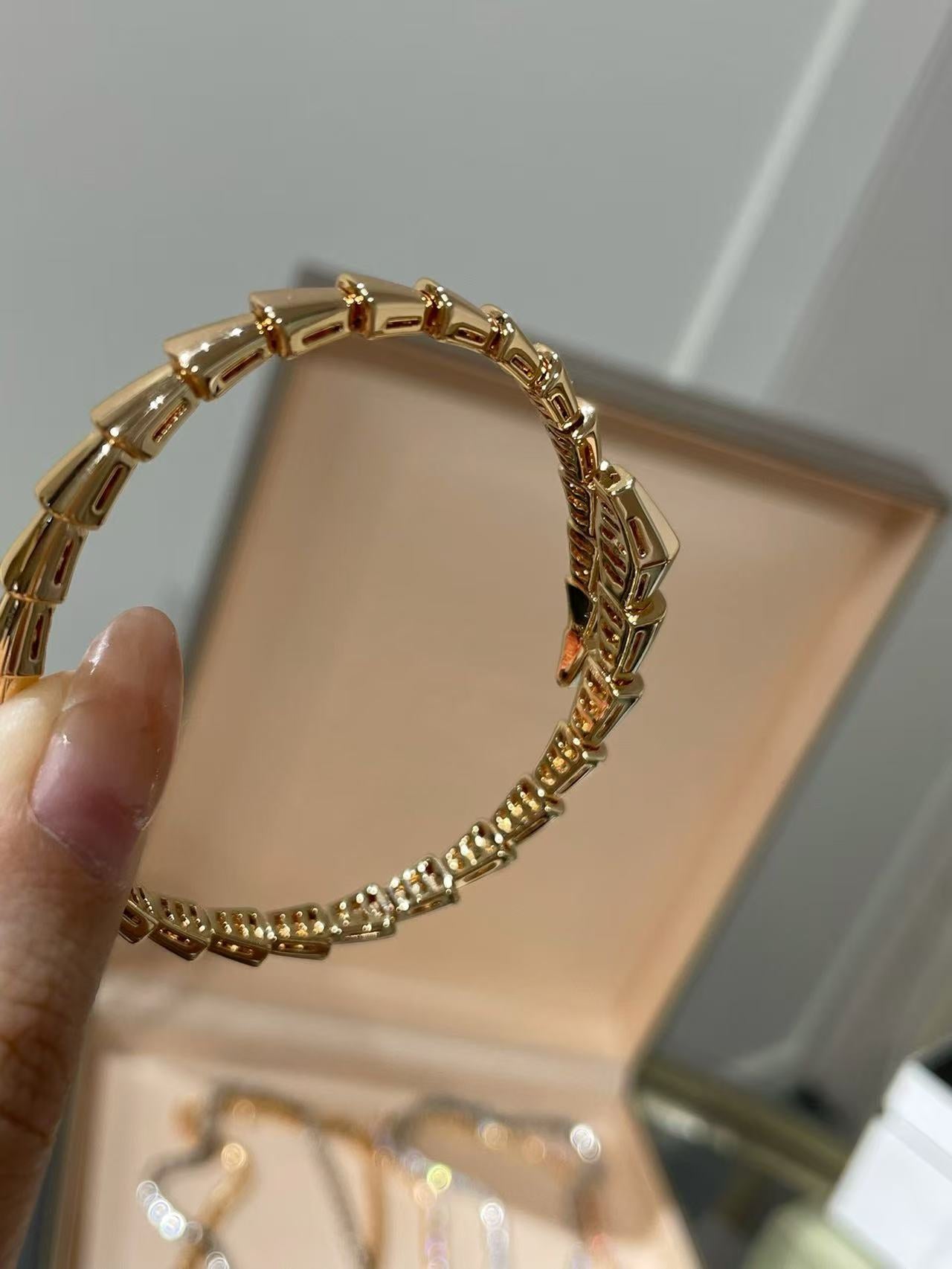 [Sprite Jewelry]The Moissanite Serpent Bracelet Collection
