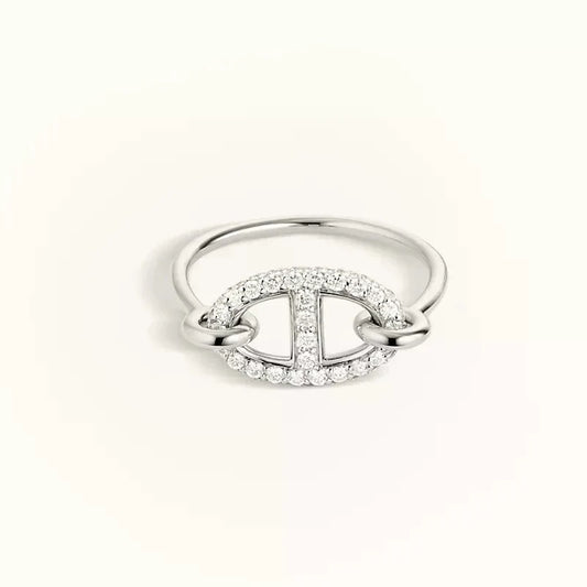 ¡®Sprite Jewelry¡¯RONDE SMALL SILVER DIAMOND RING