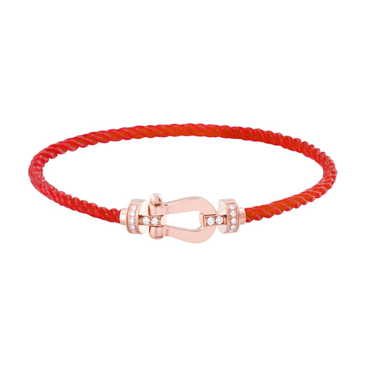 ¡®Sprite Jewelry¡¯FORCE 10 HALF DIAMOND PINK GOLD RED CORDERI LARGE AND MEDIUM MODEL