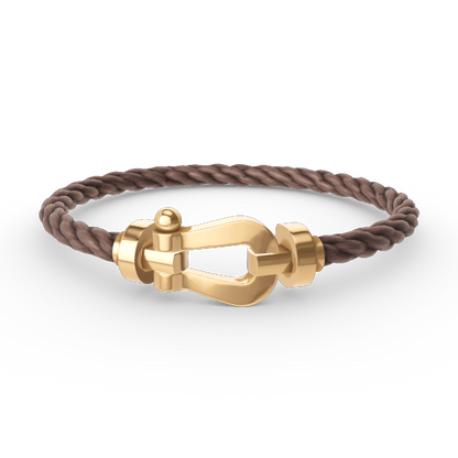 ¡®Sprite Jewelry¡¯FORCE LARGE HORSESHOE NO DIAMOND BRACELET GOLD
