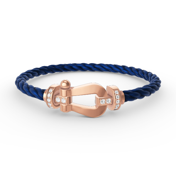¡®Sprite Jewelry¡¯FORCE LARGE HORSESHOE HALF DIAMOND BRACELET ROSE GOLD