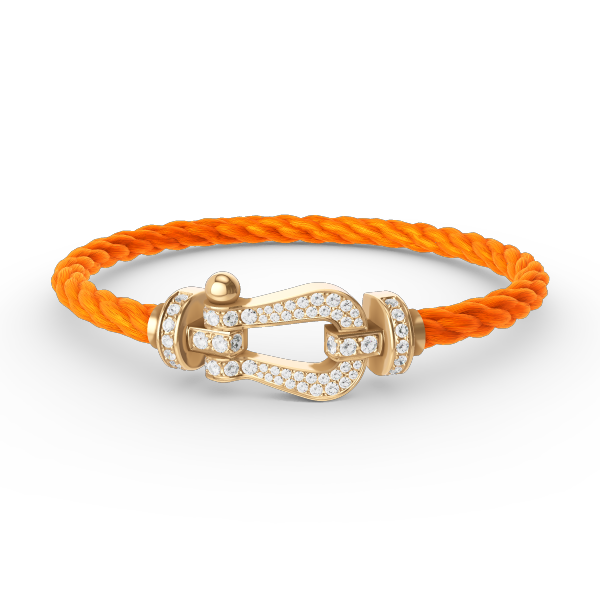 ¡®Sprite Jewelry¡¯FORCE LARGE HORSESHOE FULL DIAMOND BRACELET GOLD