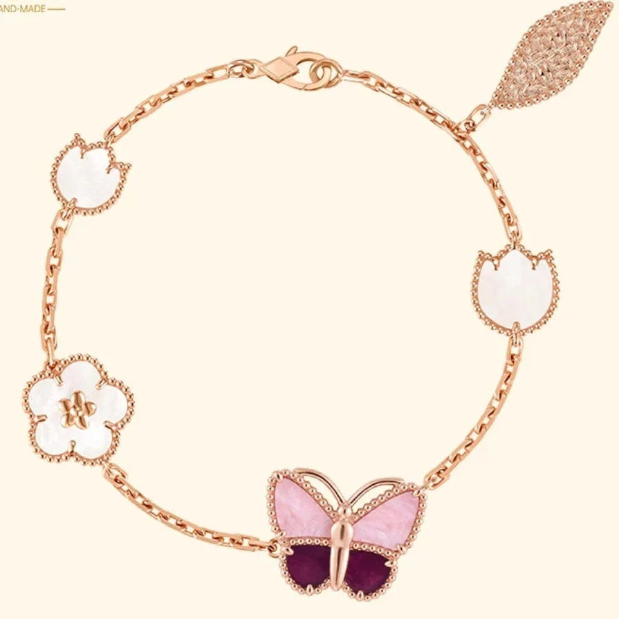 [Sprite Jewelry]26 NEW CLOVER LUCKY LIGHT PURPLE SET