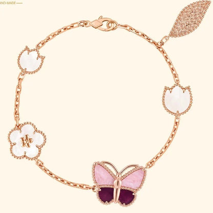 [Sprite Jewelry]26 NEW CLOVER LUCKY LIGHT PURPLE SET
