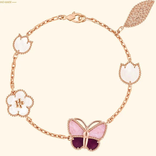 [Sprite Jewelry]26 NEW CLOVER LUCKY LIGHT PURPLE SET