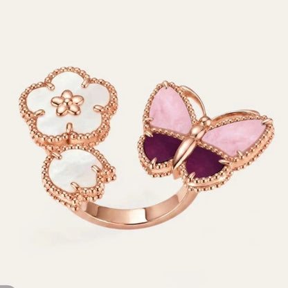 [Sprite Jewelry]26 NEW CLOVER LUCKY LIGHT PURPLE SET