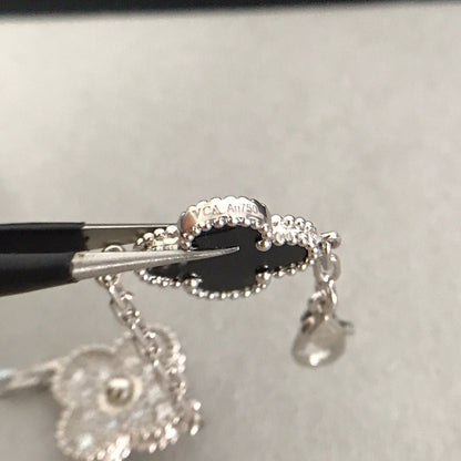 [Sprite Jewelry]New CLOVER 5 MOTIF ONYXS BRACELET COLLECTION